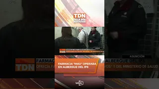 🟩 Farmacia "mau" operaba en albergue del IPS.
