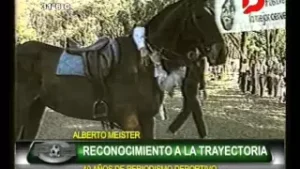 Reconocimiento a la trayectoria de Alberto Meister