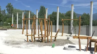 Práce na oddychovej zóne v Palúdzke idú podľa plánu