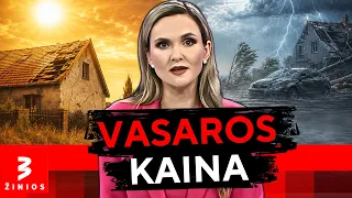 Lietuviška vasara apgavo: karščio rekordai, liūtys ir milijoninės žalos