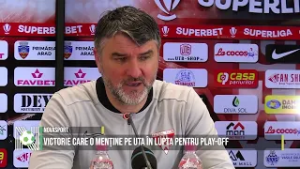 VICTORIE CARE O MENȚINE PE UTA ÎN LUPTA PENTRU PLAY-OFF