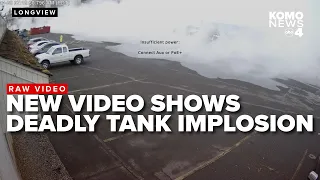New video shows deadly tank implosion at Longview's Nippon Dynawave paper mill | CONTENT WARNING