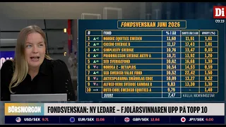 Fondsvenskan: Ny ledare i topp - tidigare toppfonden tappar stort