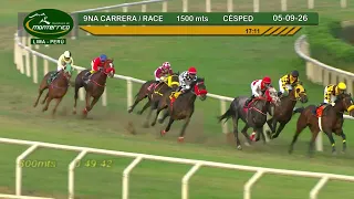 Hipódromo Monterrico - 9na Carrera 05 Setiembre 26