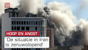 Hoop op vrijheid, angst voor oorlog: reacties uit de Iraanse gemeenschap | Omroep Flevoland