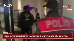 MERSİN'DE BAR, GECE KULÜBÜ VE KAFELERE CEZA @Kanal33mersin