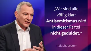 Antisemitismus-Streit um die Linke: Jan van Aken und Peter Neumann diskutieren | maischberger