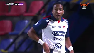 WHAT A GOAL BY MEDELLÍN TO MAKE IT 4-1! Hayen Palacios scores with a great finish. #LACOPAxWIN 🔴🔵⚽