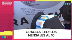 LEO’S FAREWELL: MESSAGES for Messi at the Fan Fest - #ElNotiDeLaGente
