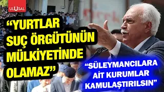 Vatan Party Chairman Doğu Perinçek calls for the nationalization of dormitories belonging to the ...
