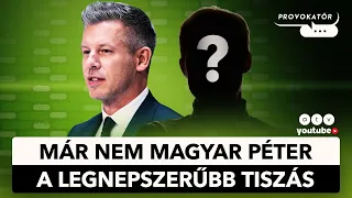 Zuhanó népszerűség, és egy meglepő név Magyar Péter előtt | PROVOKATŐR