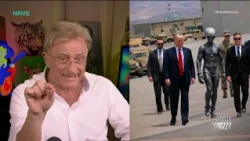 Crozza Red Ronnie: "Secondo la Boldrini, Eisenhower era presidento e ha visitato l’astronavo alieno"