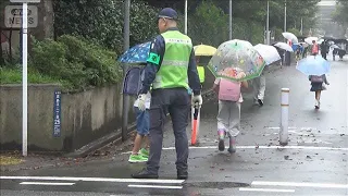 School Zone Traffic Safety "Coordinated Street Guidance" at 100 Police Stations Across Tokyo: Aut...