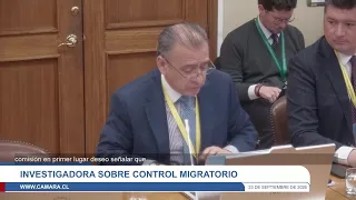 Investigative Commission on Migration Control - Wednesday, September 23, 2026