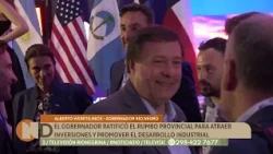 Weretilneck spoke at the Energy Trade Mission about the productive future of Río Negro