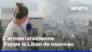 Guerre au Moyen-Orient: une nouvelle frappe israélienne observée au sud de Beyrouth (Liban)