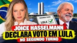 Joice Hasselmann declares vote for Lula in the runoff: “Bolsonaro tried to kill me”