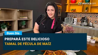 Prepará este delicioso tamal de fécula de maíz