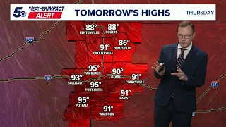 Latest Weather | Spotty storms break up into the evening