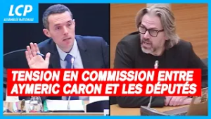 Vifs échanges en commission entre Aymeric Caron et plusieurs députés - 18/02/2026