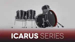 Nicko McBrain's Icarus Series Drum Set | bpm | British Drum Co.