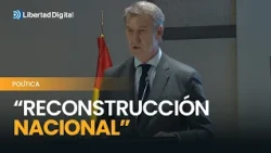Feijóo proposes a choice between "degradation and reconstruction"