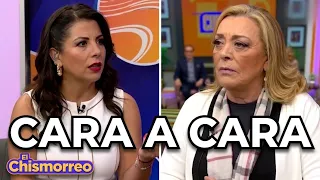Sylvia Pasquel e Ivonne Chávez se enfrentan en ‘El Chismorreo’ | Vivalavi