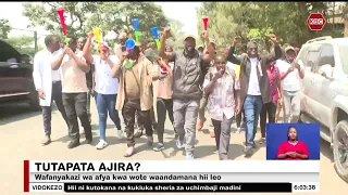 Wafanyakazi wa afya kwa wote waandamana wakitaka kupewa barua za kuajiriwa kwa masharti ya kudumu