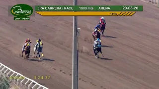 Hipódromo Monterrico - 3ra Carrera 29  Agosto 26