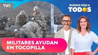 Militares se suman a trabajos de remoción de escombros en Tocopilla | Buenos días a todo