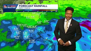 Watching the Gulf: Tropical Low brings storms to Louisiana's and Mississippi's weather forecast