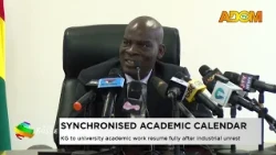 Synchronised Academic Calendar: KG to university academic work resumes fully after industrial unrest