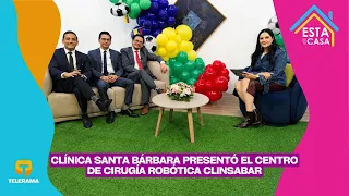 Clínica Santa Bárbara presentó el centro de cirugía robótica Clinsabar
