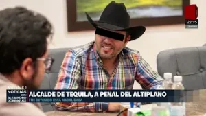 Diego Rivera Navarro, alcalde de Tequila, Jalisco, es ingresado al Altiplano