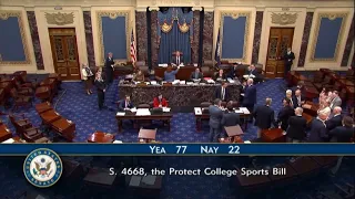 Major changes coming to college sports after senate passed Protect College Sports Act