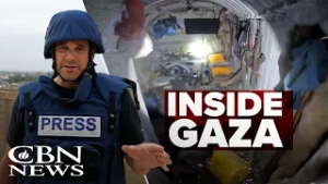 CBN Reporter Goes INSIDE Gaza