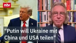 Trump makes a U-turn - away from Ukraine, towards Russia, political scientist Jäger analyzes | ntv