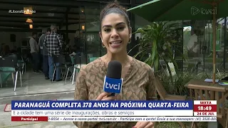 PARANAGUÁ TURNS 378 NEXT WEDNESDAY