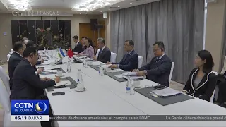 Wang Yi meets with his counterparts from Belarus and Uzbekistan