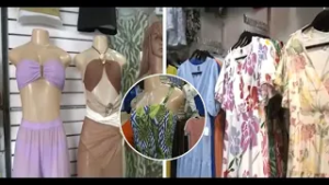 Mercado Huembes se alista para Semana Santa con amplia variedad de ropa playera a precios accesibles