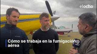 CÓMO SE TRABAJA EN LA FUMIGACIÓN AÉREA