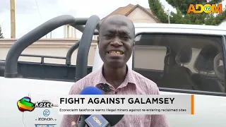 Fight Against Galamsey: Eco-reclaim taskforce warns miners against re-entering reclaimed sites -News