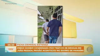 MAN ARRESTED FOR DRUG TRAFFICKING IN MANGABEIRA