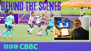 Behind the Voice: The Football Academy with Mathew Horne | Behind the Scenes | CBBC