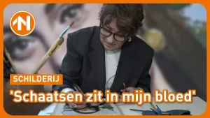 Marion schildert Femke Kok en Jutta Leerdam als beroemde schilderijen?