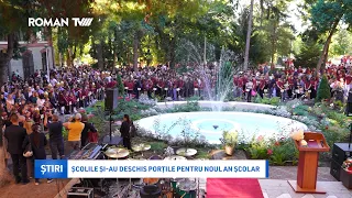 Școlile și-au deschis porțile pentru noul an școlar