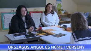 Országos angol és német verseny