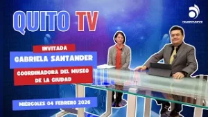 QUITO TV ENTREVISTA 04 FEBRERO 2026 GABRIELA SANTANDER COORDINADORA DEL MUSEO DE LA CIUDAD