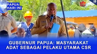 PAPUA GOVERNOR URGES INDIGENOUS PEOPLE TO BE THE MAIN OPERATORS IN THE PEOPLE'S RICE FARMING PROGRAM