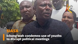 Ichung’wah condemns use of youths to disrupt political meetings